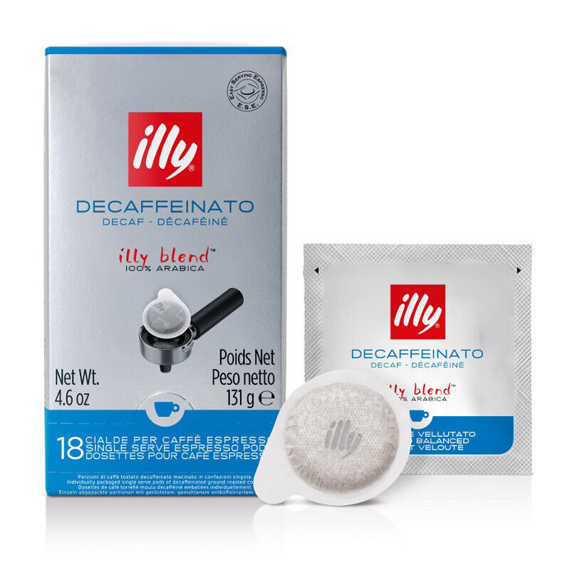 illy – E.S.E. Pods Classico, Без кофеин – Индивидуална опаковка, 131 г - 18 дози